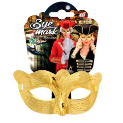 Zlatá guľová maska